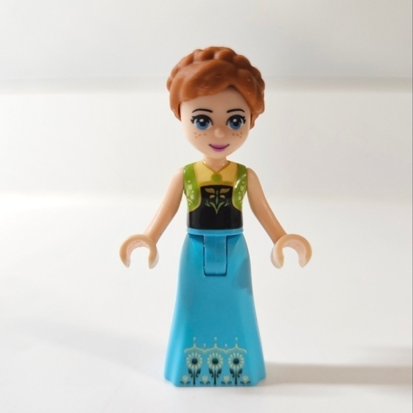 Lego Disney Arendelle Castle Celebration Replacement Anna Minifigure Figure - Picture 1 of 2